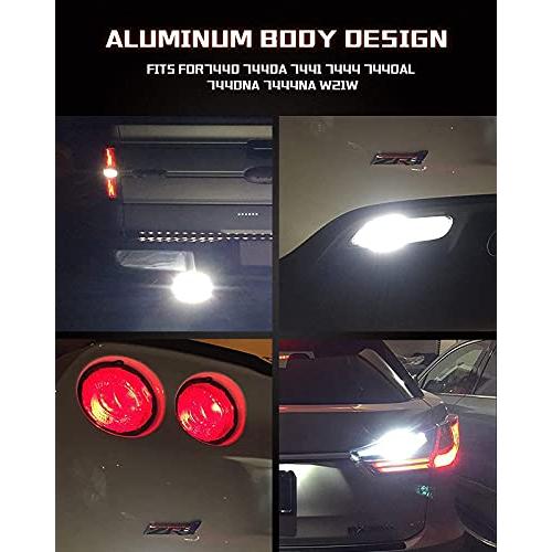 【並行輸入品】SEライト7443 LED電球 7443 LEDブレーキライト 7443 LEDバックアップリバースライト 6000K 3000ル