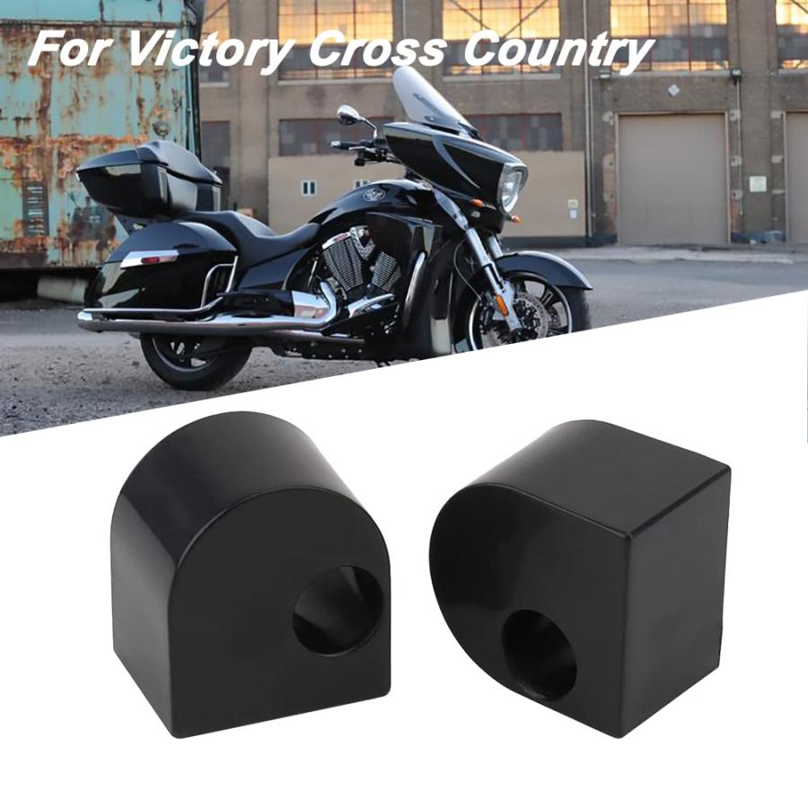 Black Motorcycle Gas Flue Tank Lift Spacers Kit For Cross Countr 並行輸入品｜import-tabaido｜04