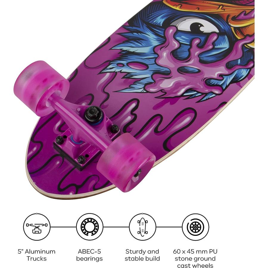 トニーホーク　TONY HAWK スケートボード コンプリート　クルーザー 並行輸入品】Tony Hawk 31インチ コンプリート クルーザー