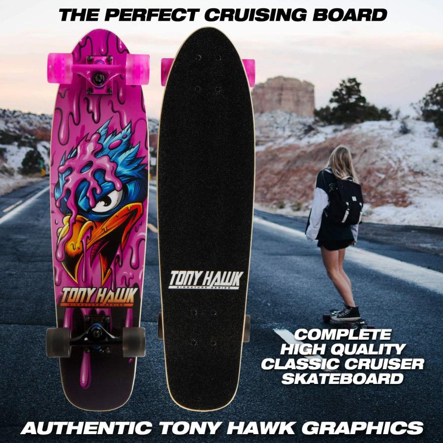 トニーホーク　TONY HAWK スケートボード コンプリート　クルーザー 並行輸入品】Tony Hawk 31インチ コンプリート クルーザー