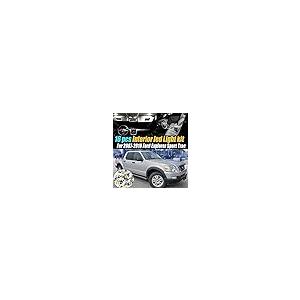 【並行輸入品】16Pc Super White 6000k Car Interior LED Light Bulb Kit Pack Comp