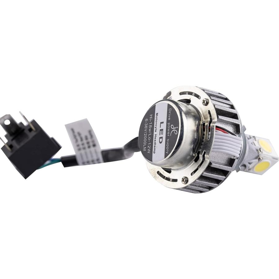 【並行輸入品】SaferCCTV オートバイLED電球 ヘッドライト H4 エレクトラグライド、ウルトラクラシック、ウルトラリミテッド、ツーリン 並行_5