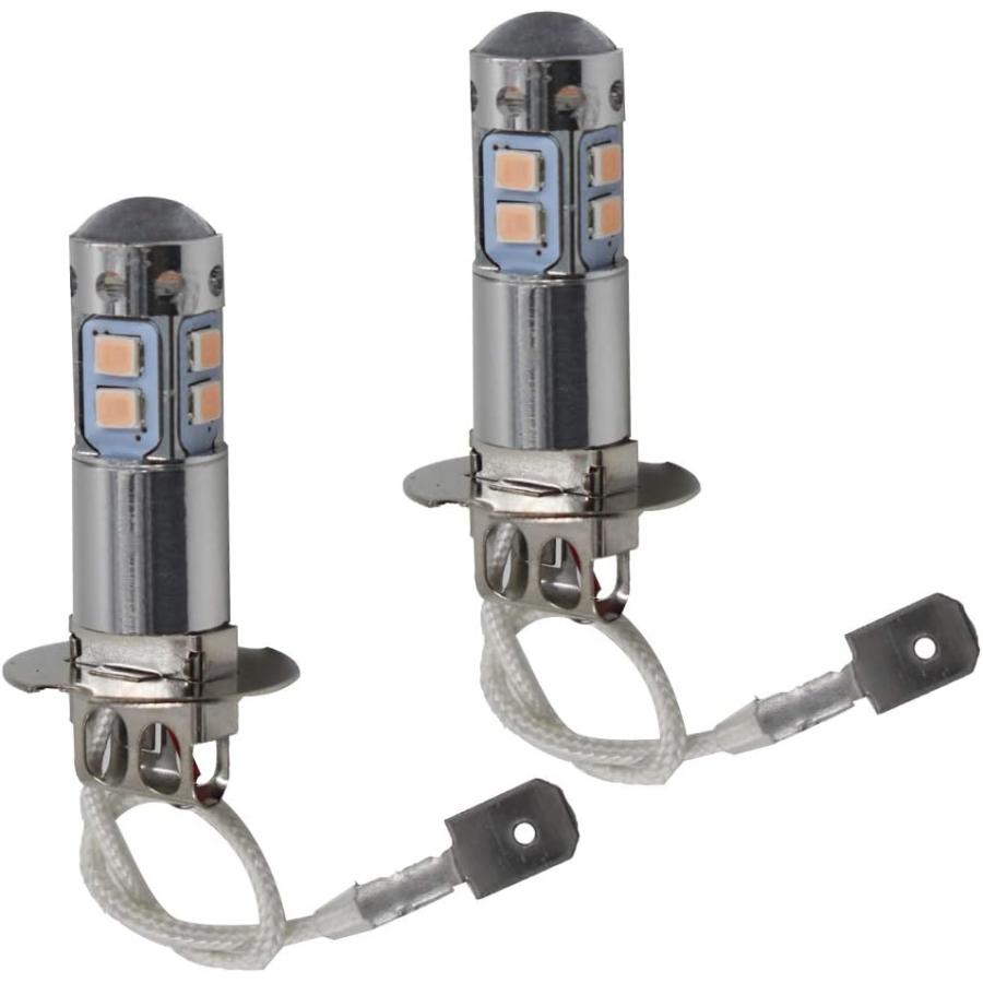 【並行輸入品】labwork 2x H3 14000K Purple 100W LED Headlight Bulbs Kit Fog Driv 並行_2