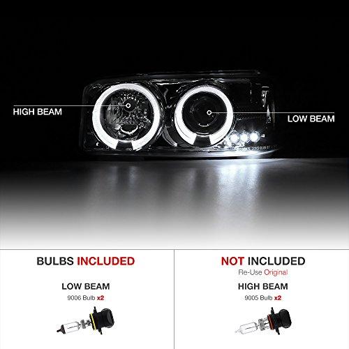 【並行輸入品】VIPMOTOZ クロムLEDヘイローリングプロジェクターヘッドライト+LEDストリップフロントバンパー パーキングウィンカーラン_7
