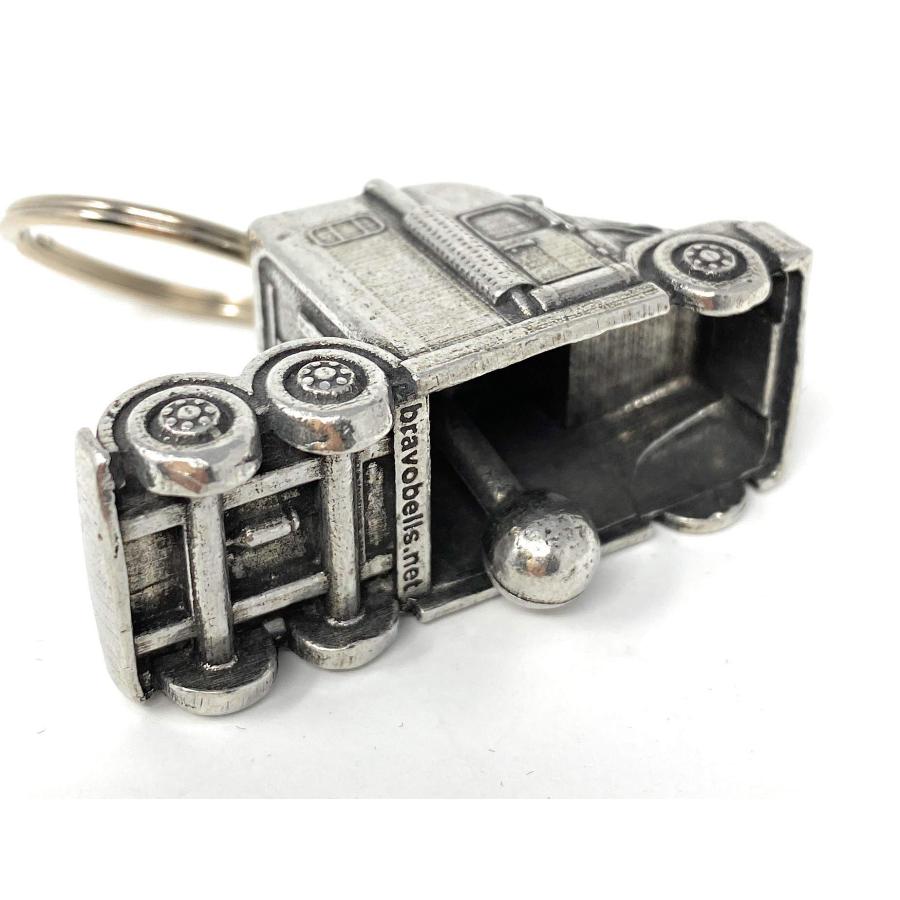【並行輸入品】セミトラック オートバイ バイカーベル アクセサリー または幸運のためのキーチェーン Bravo Bells Semi Truck_6