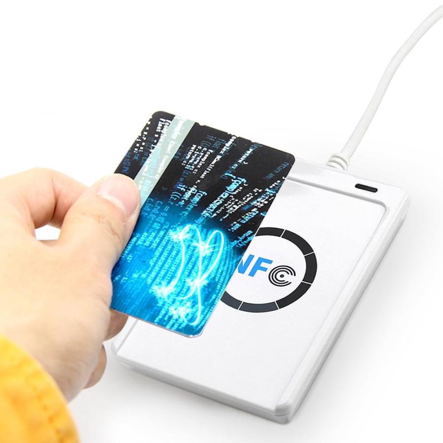 NFC Reader, NFC RFID Reader/Writer ACR122U ISO 14443A / B + 無料ソフト 並行輸入品｜import-tabaido｜04