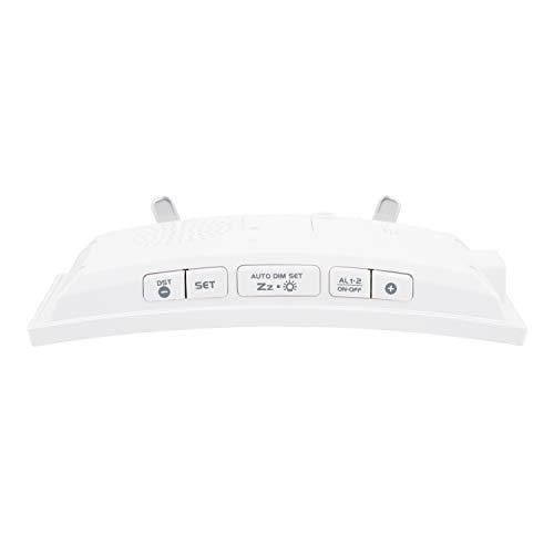 【並行輸入品】La Crosse Technology 602 249 カーブミラーLED目覚まし時計 温度と湿度とUSB付き 長さ6.75イン