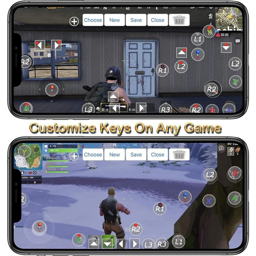 Android Gamepad Controller Megadream Wireless Key Mapping Gamepa 並行輸入