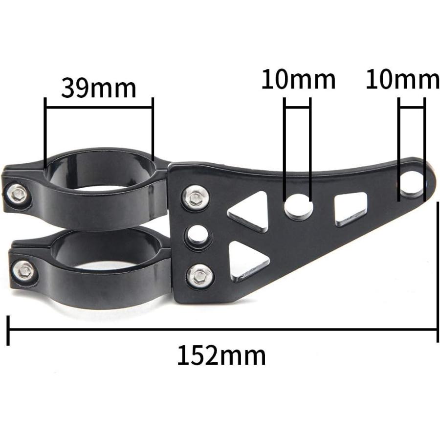 【並行輸入品】SKTYANTS 39mm Headlight Mount Bracket Fork Motorcycle Turn Signal 並行_4