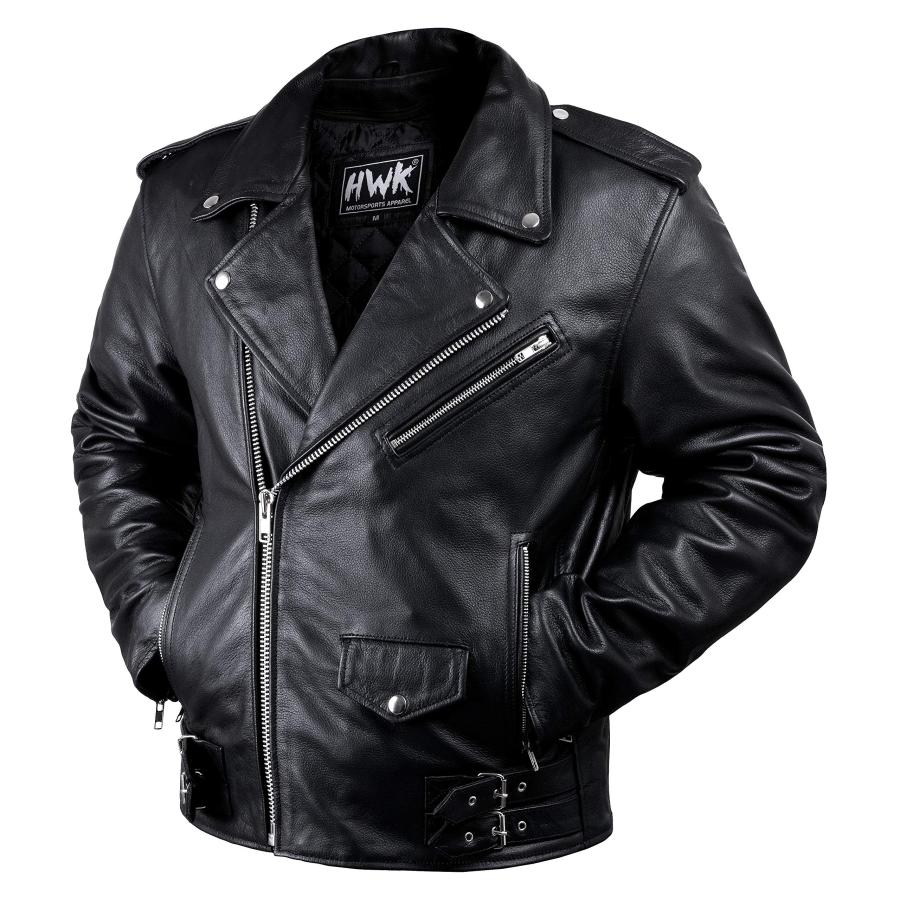 並行輸入品】レザーオートバイジャケット メンズ Moto Riding Cafe