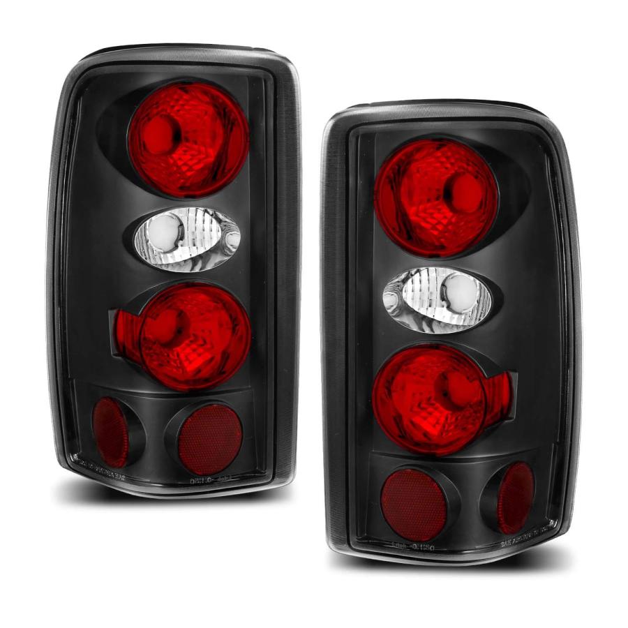 【並行輸入品】AmeriLite ブラック交換用ブレーキテールライトセット シボレーサバーバン/タホ用 助手席側 AmeriLite for 2の画像