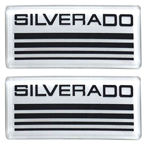 Silverado エンブレムバッジ 3D ステッカー 交換用 シボレー 
