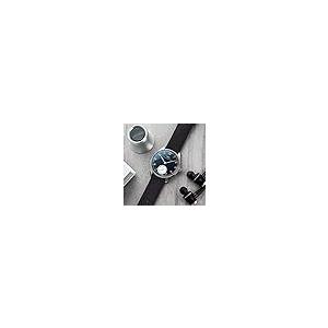 【並行輸入品】Ritche キャンバス クイックリリース 腕時計バンド 18mm 20mm 22mm 交換用腕時計ストラップ 男女兼用, ブラッの画像
