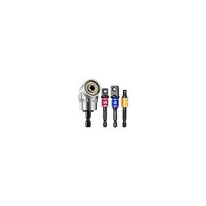 【並行輸入品】3Pcs 1/4 3/8 1/2" Hex Shank Drill Nut Driver Bit Set， Impact Gra_2