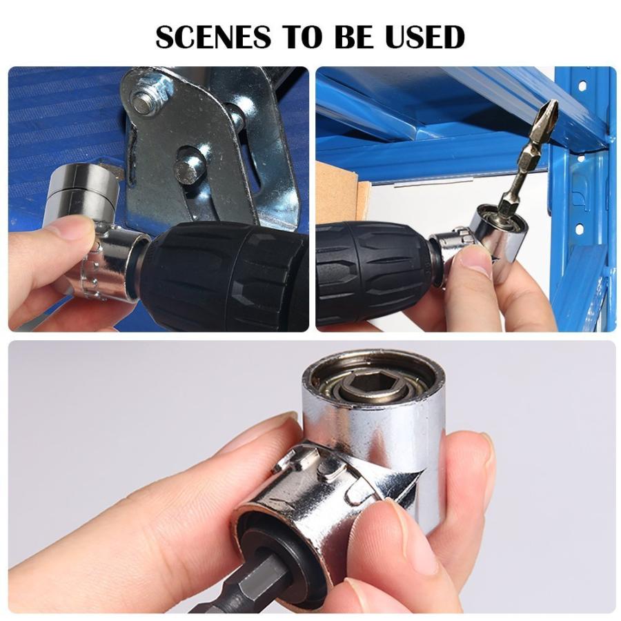 【並行輸入品】3Pcs 1/4 3/8 1/2" Hex Shank Drill Nut Driver Bit Set， Impact Gra_6