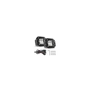 【並行輸入品】Flush Mount LED Pods with Wiring Harness,5 Inch 36w LED Work Ligの画像