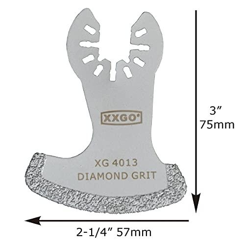 4 Pcs Oscillating Multi Tool Diamond Blades for Grit Grout R 並行輸入品 【せま】