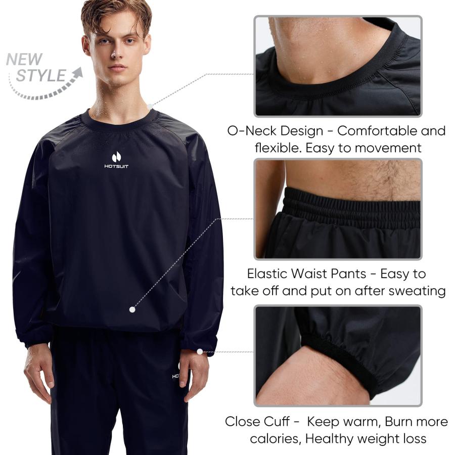 HOTSUIT サウナスーツレディース 減量 ボクシング ジム スウェット