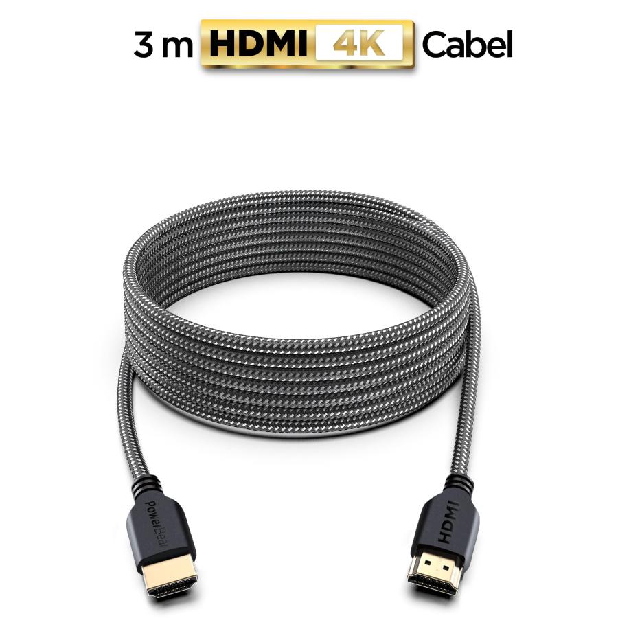 HDMIケーブル 4K (USA) PowerBear 4K HDMI Cable 10 ft | High Speed Hdmi 並行輸入品｜import-tabaido｜06