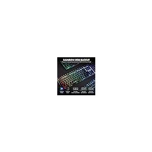 CHONCHOW KEYBOARDS (366Black) CHONCHOW Wired Gaming Keyboard for  並行輸入品｜import-tabaido｜05