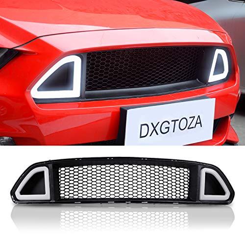 並行輸入品】マスタンググリルライト LED 2015 2016 2017 DRL ハニカム