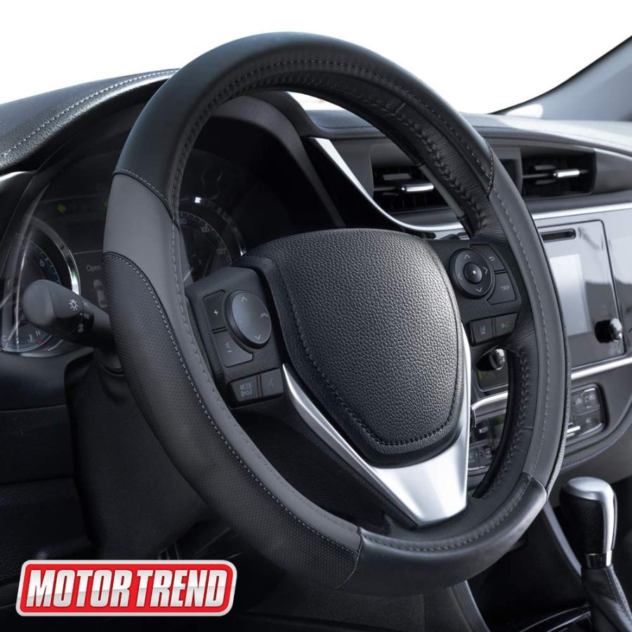 並行輸入品】Motor Trend SportDrive フェイクレザーハンドルカバー
