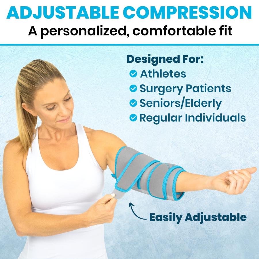 【並行輸入品】Vive Elbow Ice Pack   Reusable Injury Gel Wrap   Pliable Compress_9