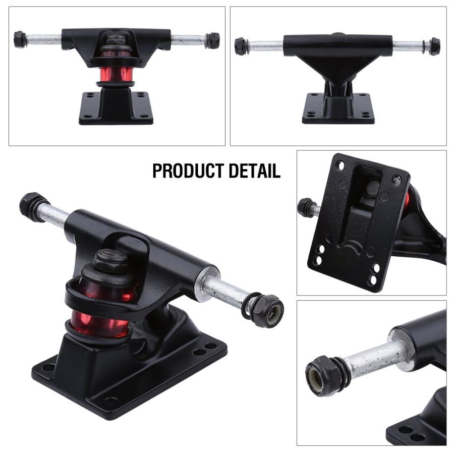 【並行輸入品】スケートボードトラック 2ピース スケートボード トラック コンボ 3.25インチ ホイール ABEC ロングボード スケートボー_9