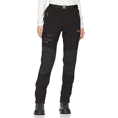 【並行輸入品】BenBoy Women's Outdoor Waterproof Windproof Fleece Slim Cargo Snの画像
