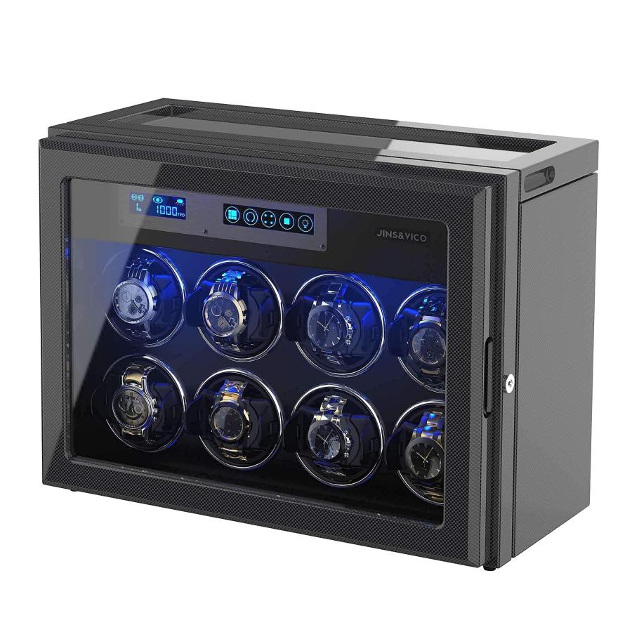 並行輸入品】JINS&VICO Watch Winder for Automatic Watches, Carbon