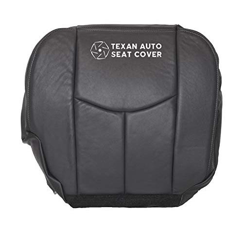 並行輸入品】Driver Bottom Leather Replacement Seat Cover Dark Gray