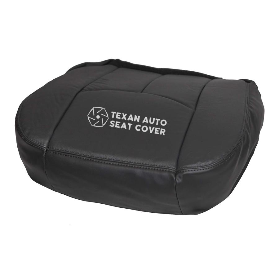 並行輸入品】Driver Bottom Leather Replacement Seat Cover Dark Gray