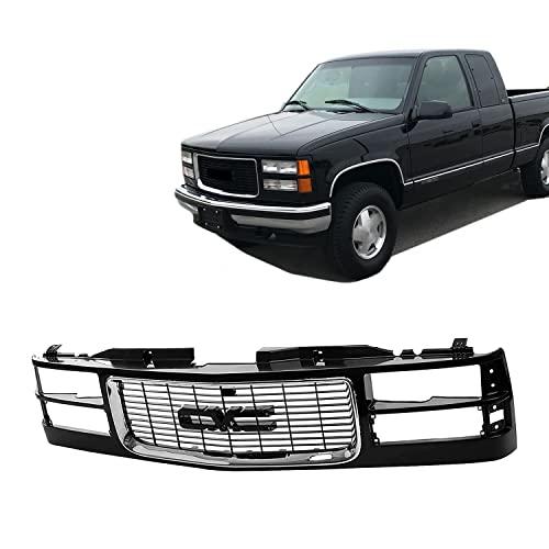 【並行輸入品】Perfit Liner フロントグリル グリル デュアルヘッドランプ 1994 2000 GMC C/K 1500 2500 3の画像