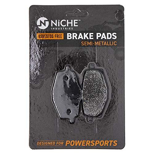 【並行輸入品】NICHE Brake Pad Set for Yamaha XT350 XT225 TTR225 Tri Z 250 RT18_1