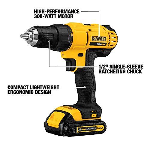 DEWALT 【並行輸入品】DEWALT 20V MAX Power Tool Combo Kit, 4 Tool 