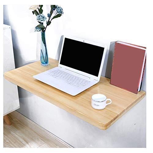 【並行輸入品】ZYFA Wall Mounted Table fold，Solid Pine Wood Bar Workbench Study_1