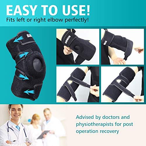 【並行輸入品】ARRIS Elbow Ice Pack Wrap for Tendonitis and Tennis Elbow, Elbowの画像