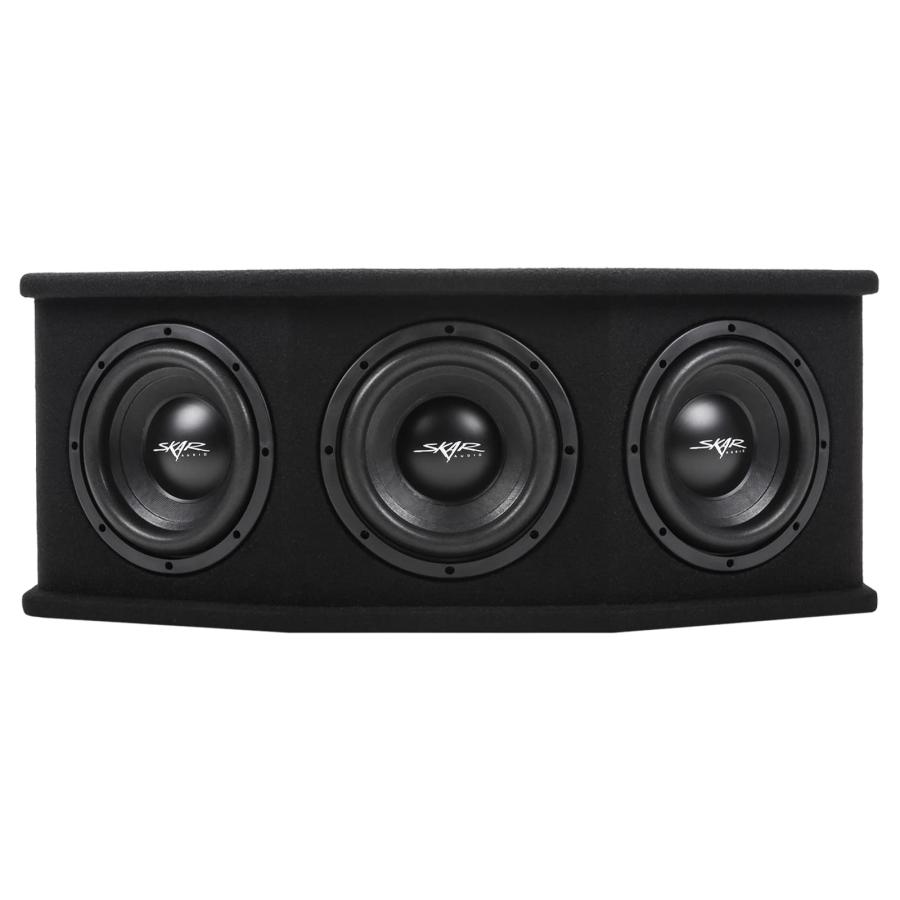 並行輸入品】Skar Audio SDR 3X8D2 2,100ワット負荷SDRシリーズ 通気型