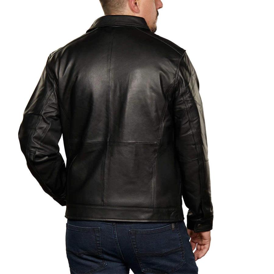 並行輸入品】Boston Harbour メンズ レザージャケット US サイズ