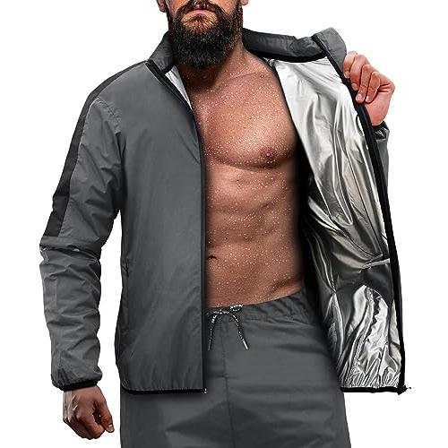 【並行輸入品】RDX Sauna Suit Full Body Heat Sweat Suit， REACH OEKO TEX 100 CER_1