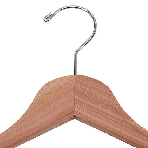 Household Essentials Solid Red Cedar Wood Hangers 16 Pack with Sw 並行輸入品｜import-tabaido｜08