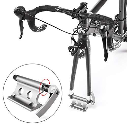 【並行輸入品】BESPORTBLE 自転車フォークマウント バイクブロック フォークマウント フロントホイールフォーク固定ホルダー サイクリングの画像
