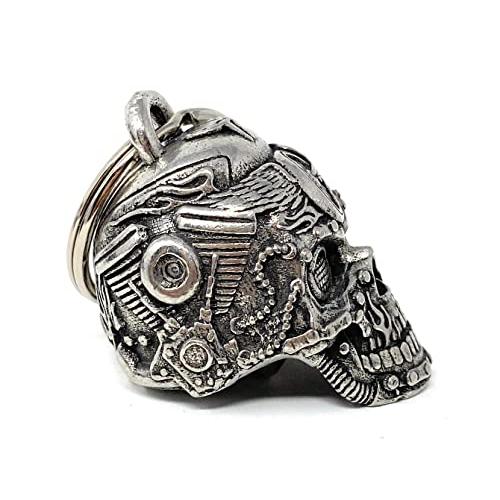 【並行輸入品】Motorhead スカル オートバイ バイカー ベル アクセサリー キーホルダー 幸運 Motorhead Skull Moto_3