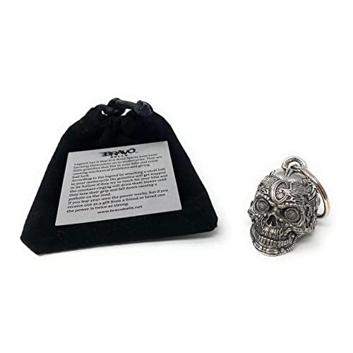 【並行輸入品】Motorhead スカル オートバイ バイカー ベル アクセサリー キーホルダー 幸運 Motorhead Skull Moto_9