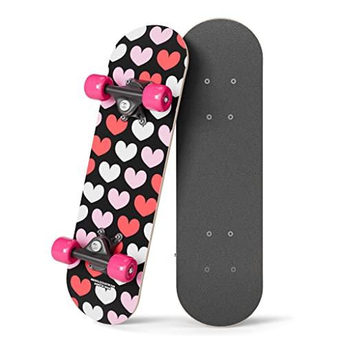 並行輸入品】OC Girl 17インチ ミニ木製クルーザーグラフィック 初心者