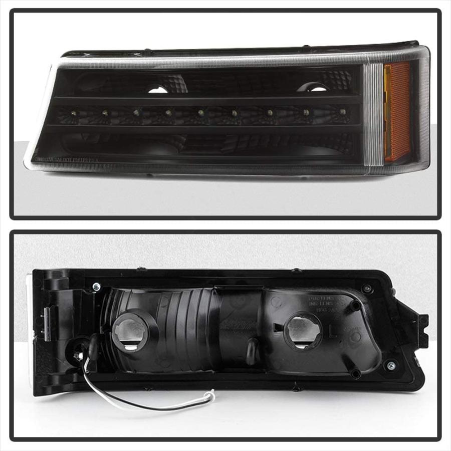 【並行輸入品】ACANII   2003 2006 シボレー シルバラード 1500 2500 3500 LED バンパー パーキング ライトの画像