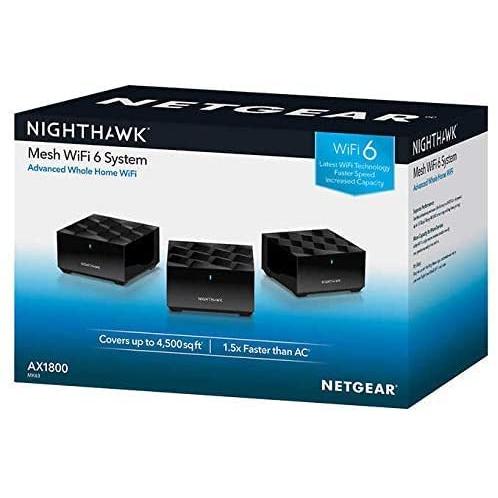 Netgear Nighthawk Whole Home Mesh WiFi 6 System, 3 Pack (MK63 10 並行輸入品｜import-tabaido｜07