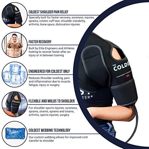 【並行輸入品】The Coldest Shoulder Ice Pack with Air Compression   Hot/Cold (Lの画像