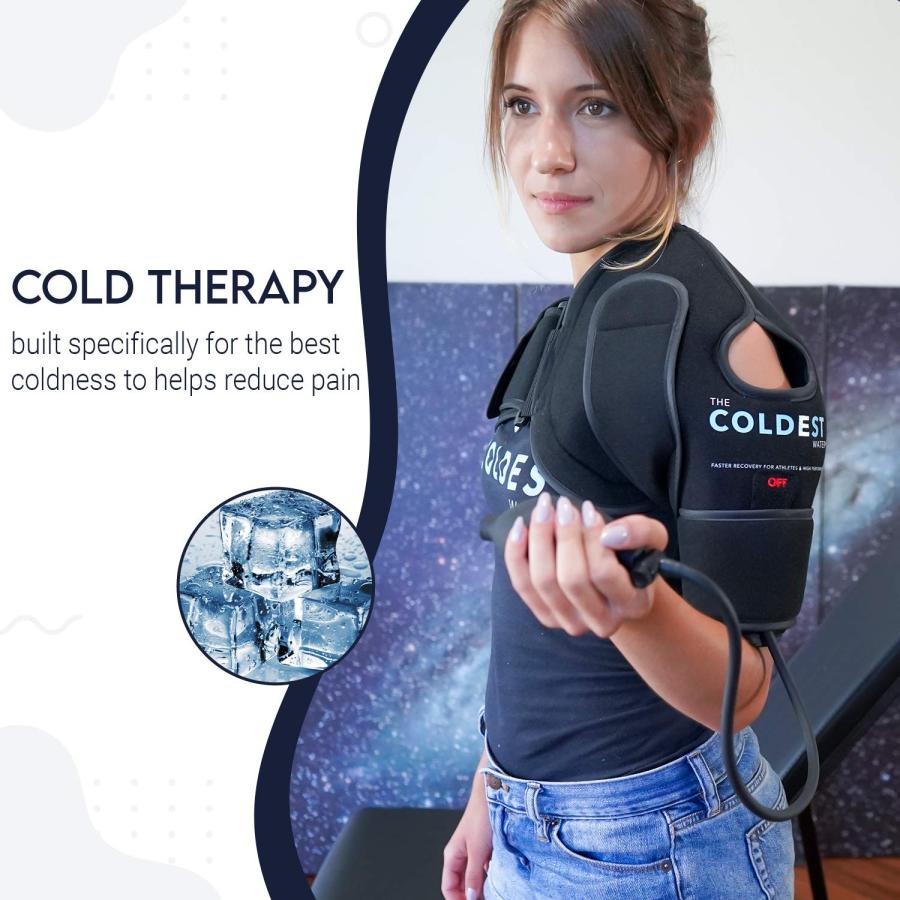 【並行輸入品】The Coldest Shoulder Ice Pack with Air Compression   Hot/Cold (Lの画像