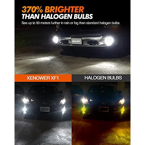 【並行輸入品】SEALIGHT 5202 LED フォグランプ SEALIGHT 5202/5201 LED Fog Light Bulbs o_4